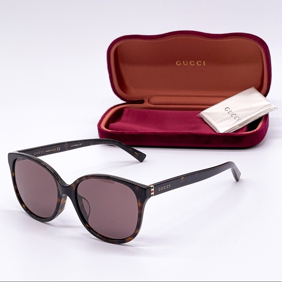 NEW GUCCI GG0461SA 002 BROWN WOMEN’S SUNGLASSES GUCCI
